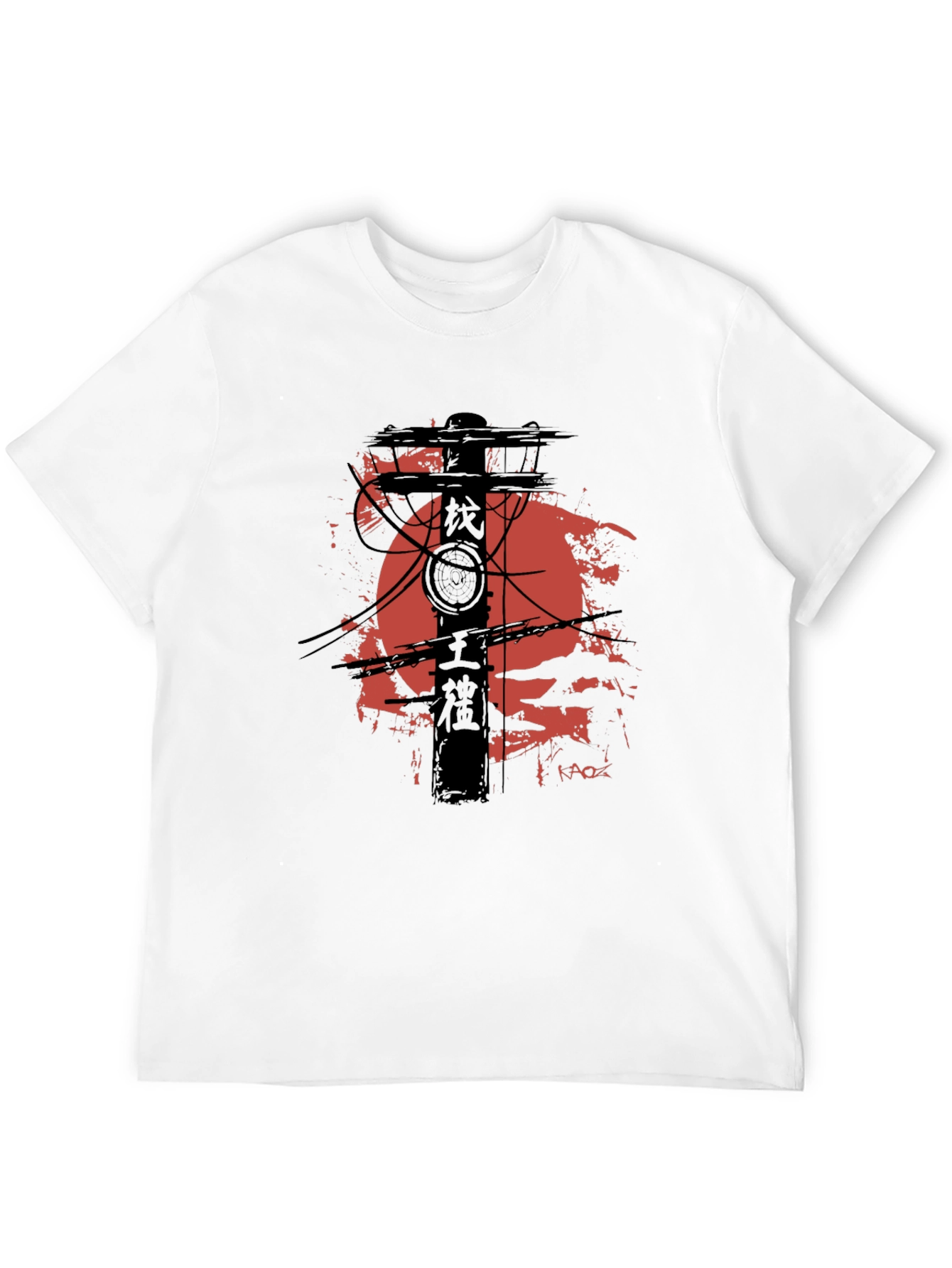 Urban Anime T-Shirt - Black