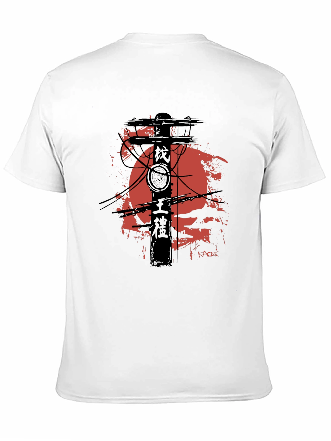 Urban Anime T-Shirt - Black