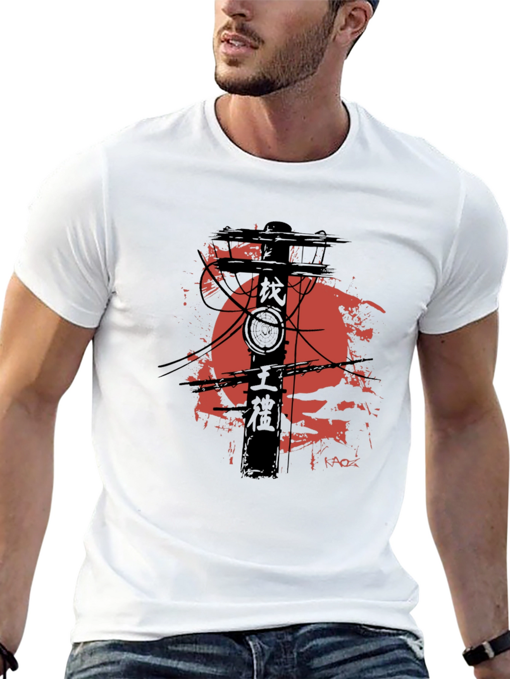 Urban Anime T-Shirt - Black