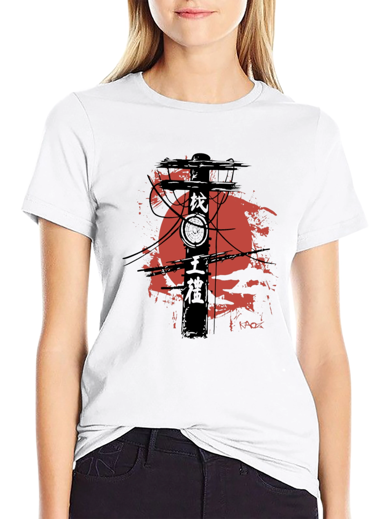 Urban Anime T-Shirt - Black