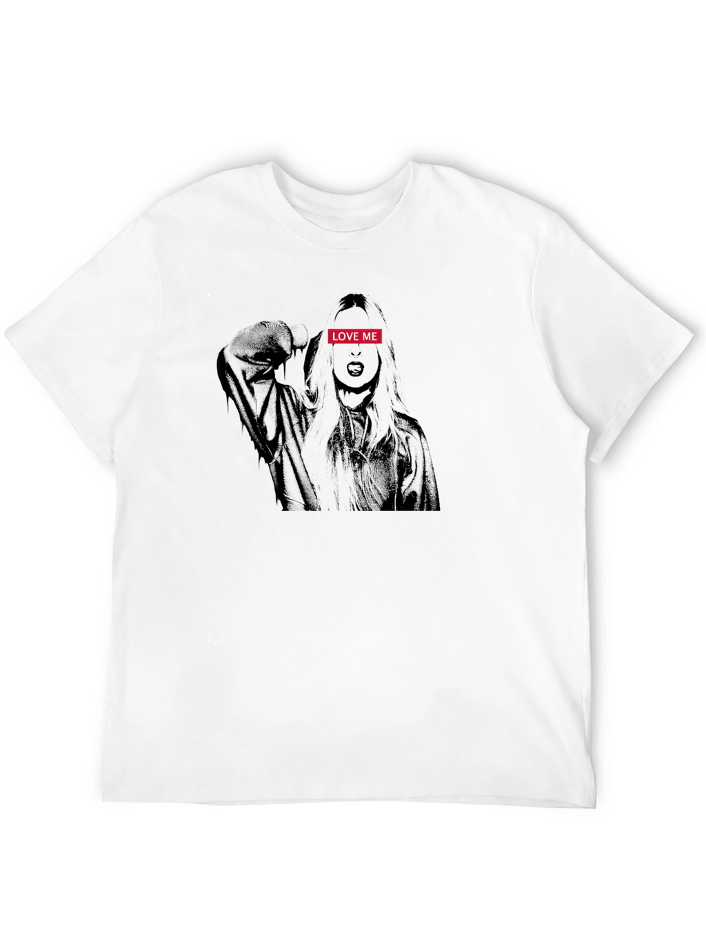Love Me Graphic Print T-Shirt