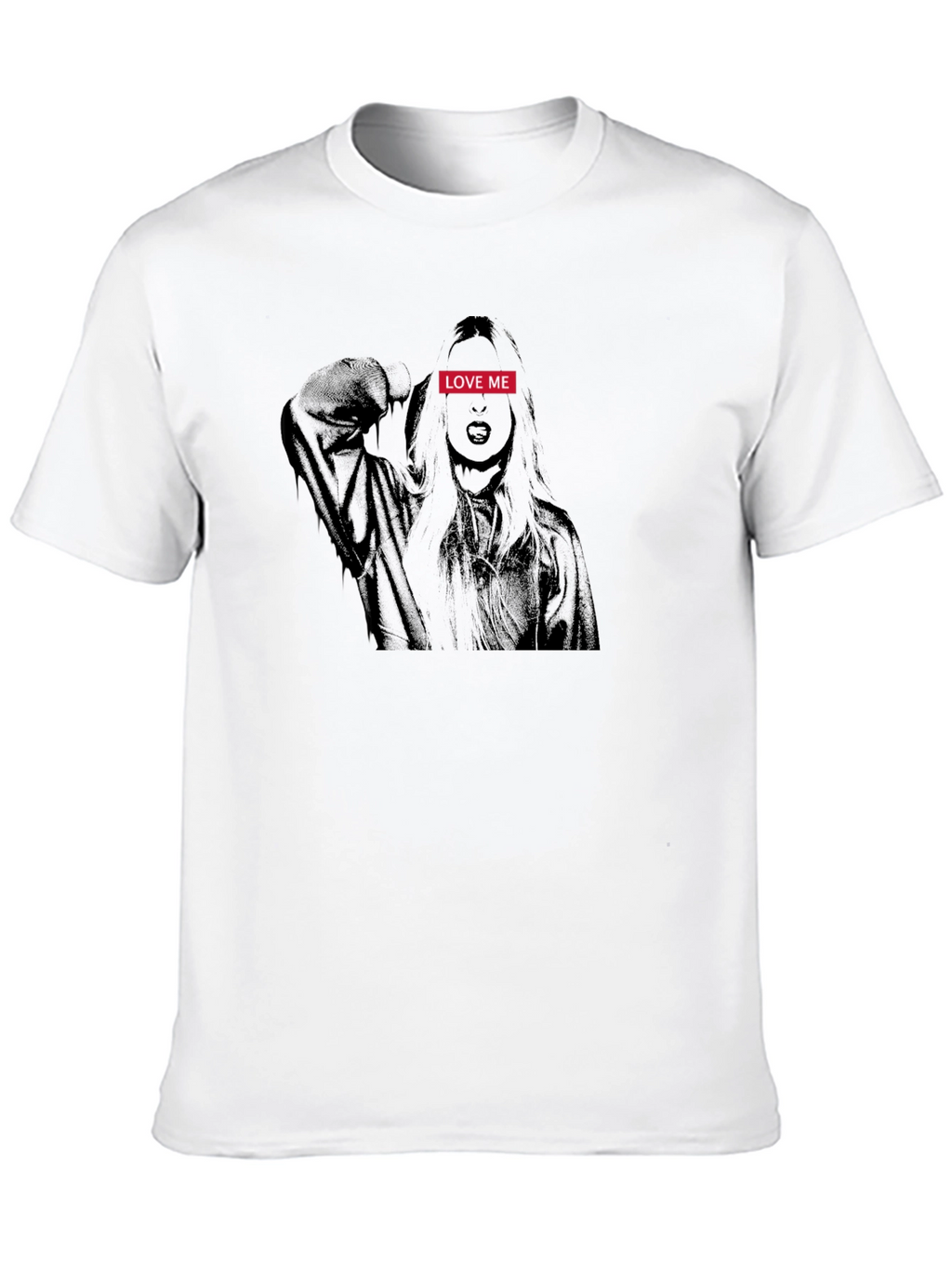 Love Me Graphic Print T-Shirt