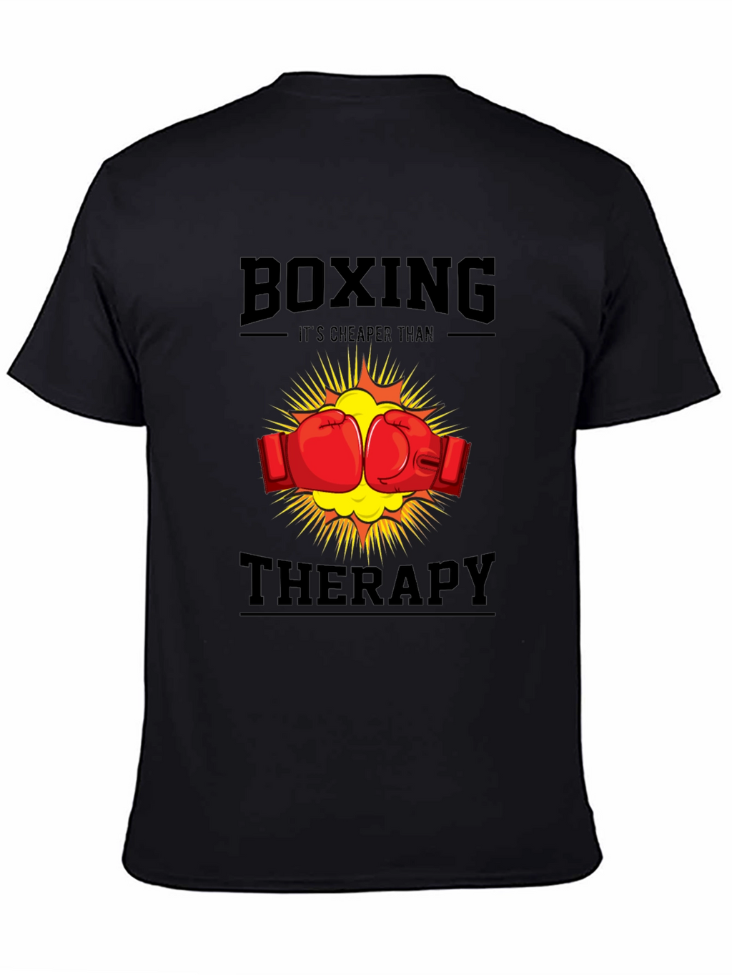 Boxing Therapy T-Shirt - Punch Away Your Problems!