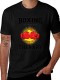 Boxing Therapy T-Shirt - Punch Away Your Problems!