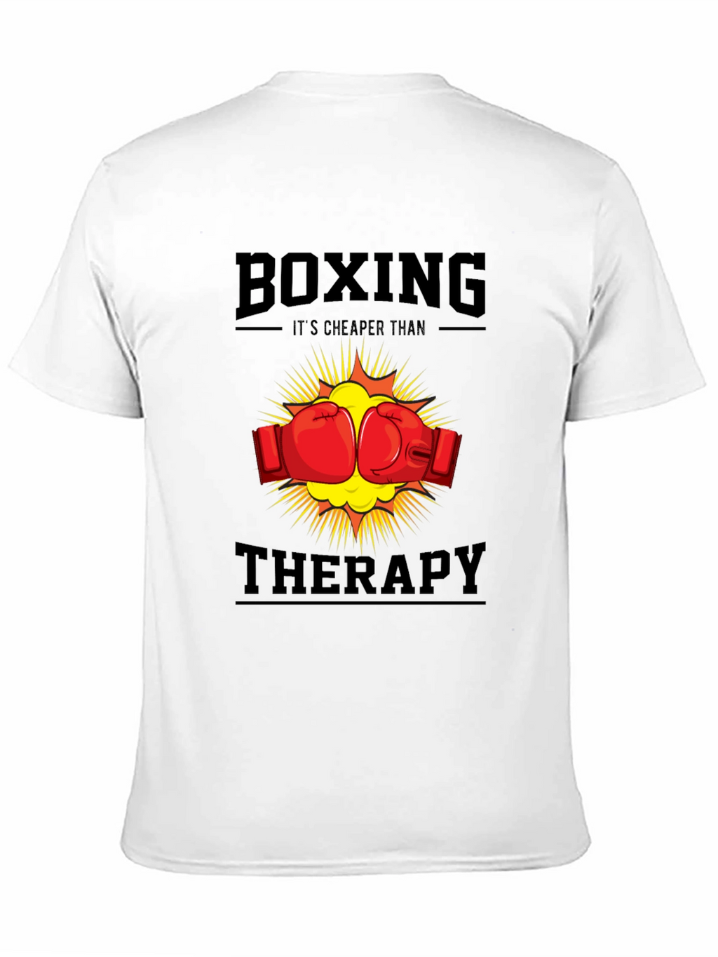 Boxing Therapy T-Shirt - Punch Away Your Problems!