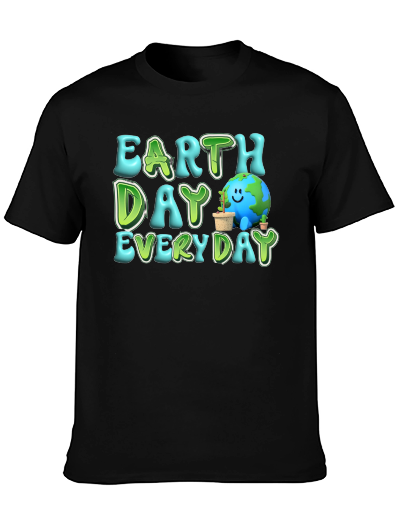 Earth Day Everyday Graphic T-Shirt