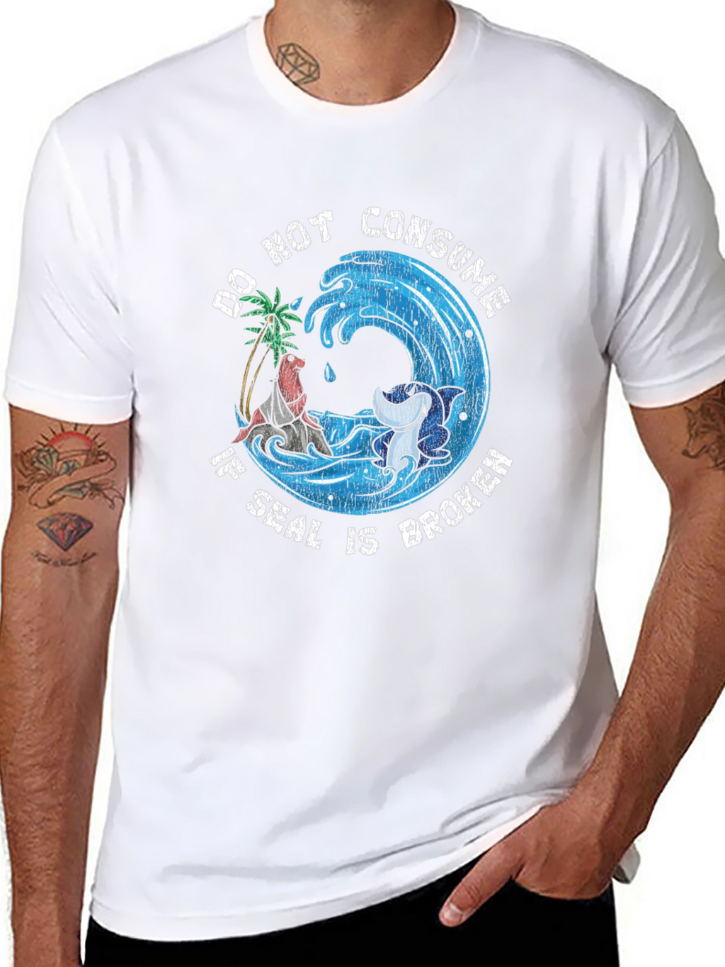 Do Not Consume If Seal Is Broken T-Shirt