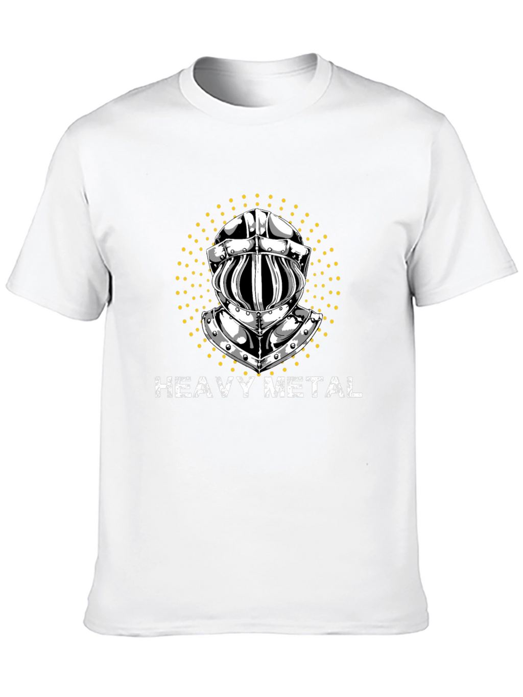 Heavy Metal Knight T-Shirt - Black Graphic Tee