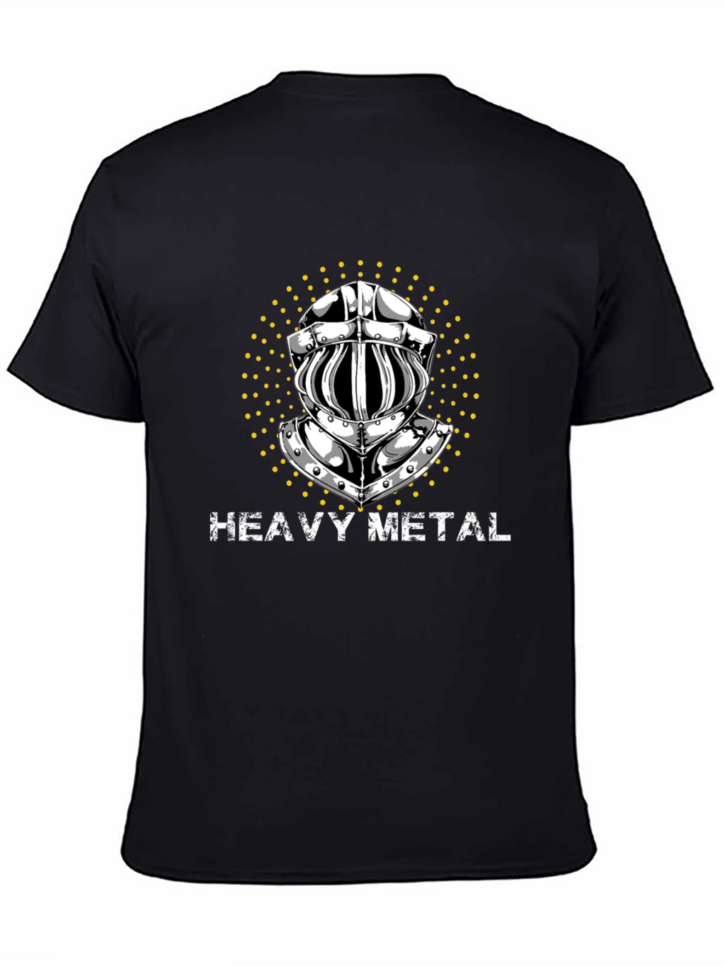 Heavy Metal Knight T-Shirt - Black Graphic Tee