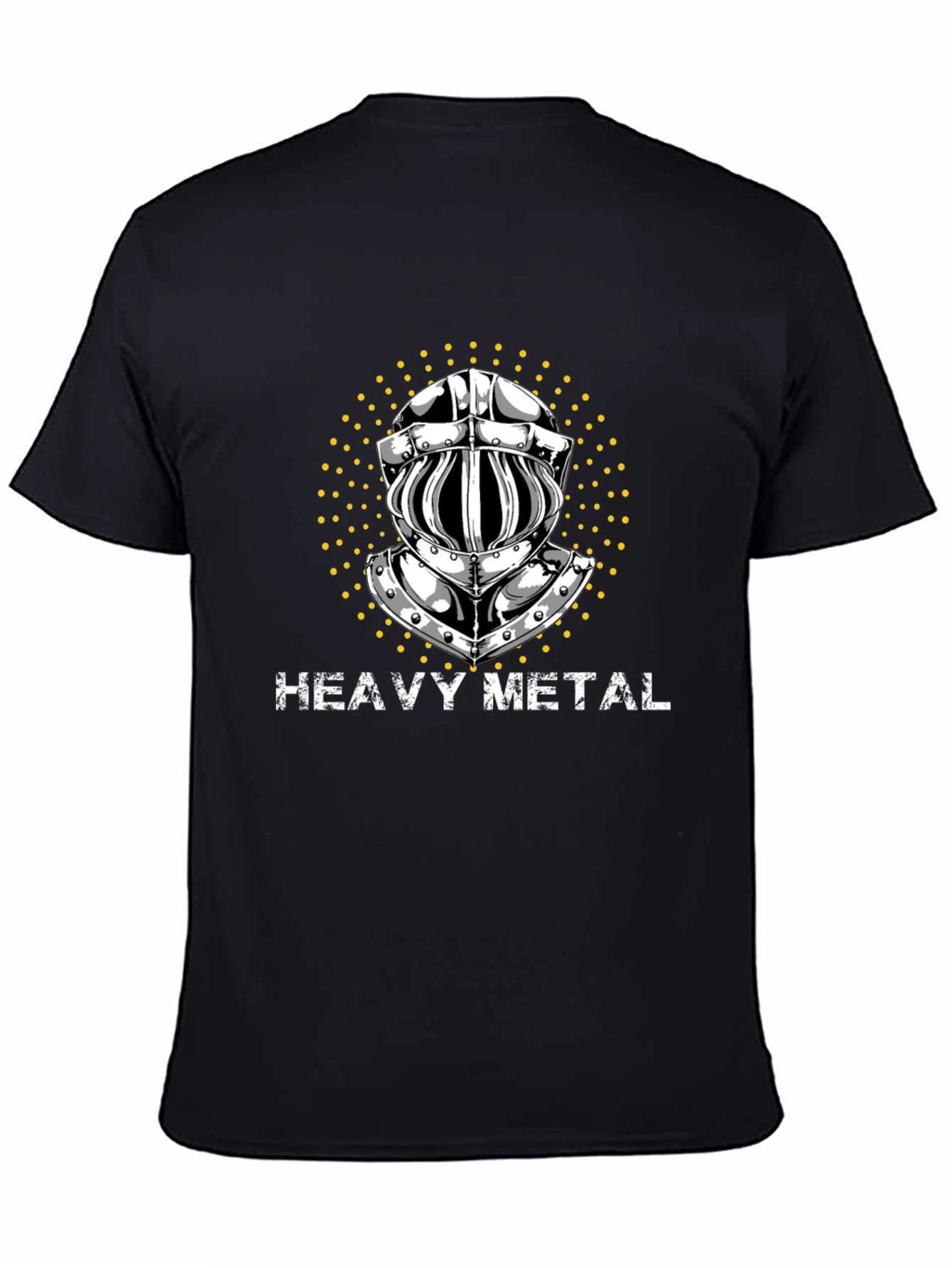 Heavy Metal Knight T-Shirt - Black Graphic Tee