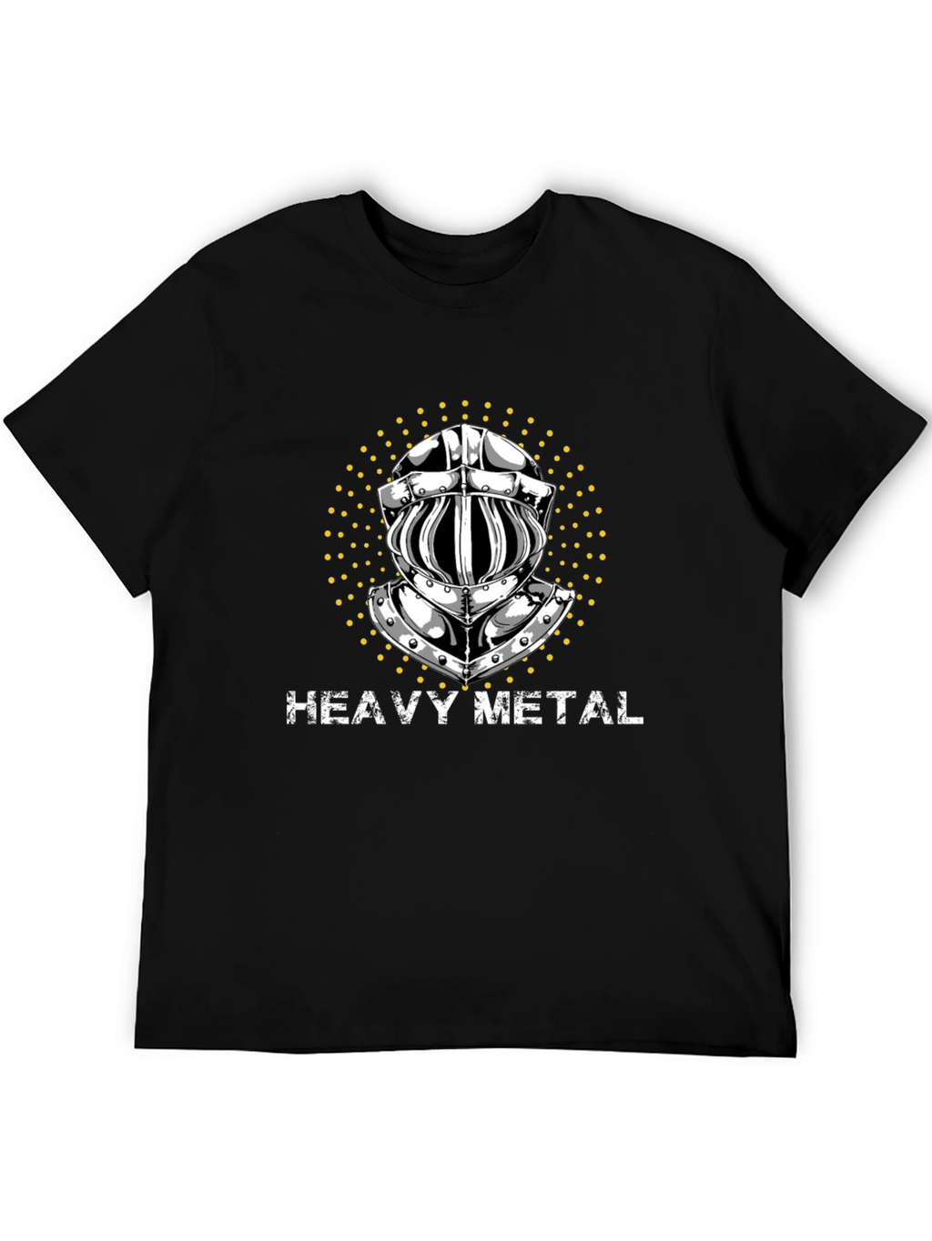 Heavy Metal Knight T-Shirt - Black Graphic Tee