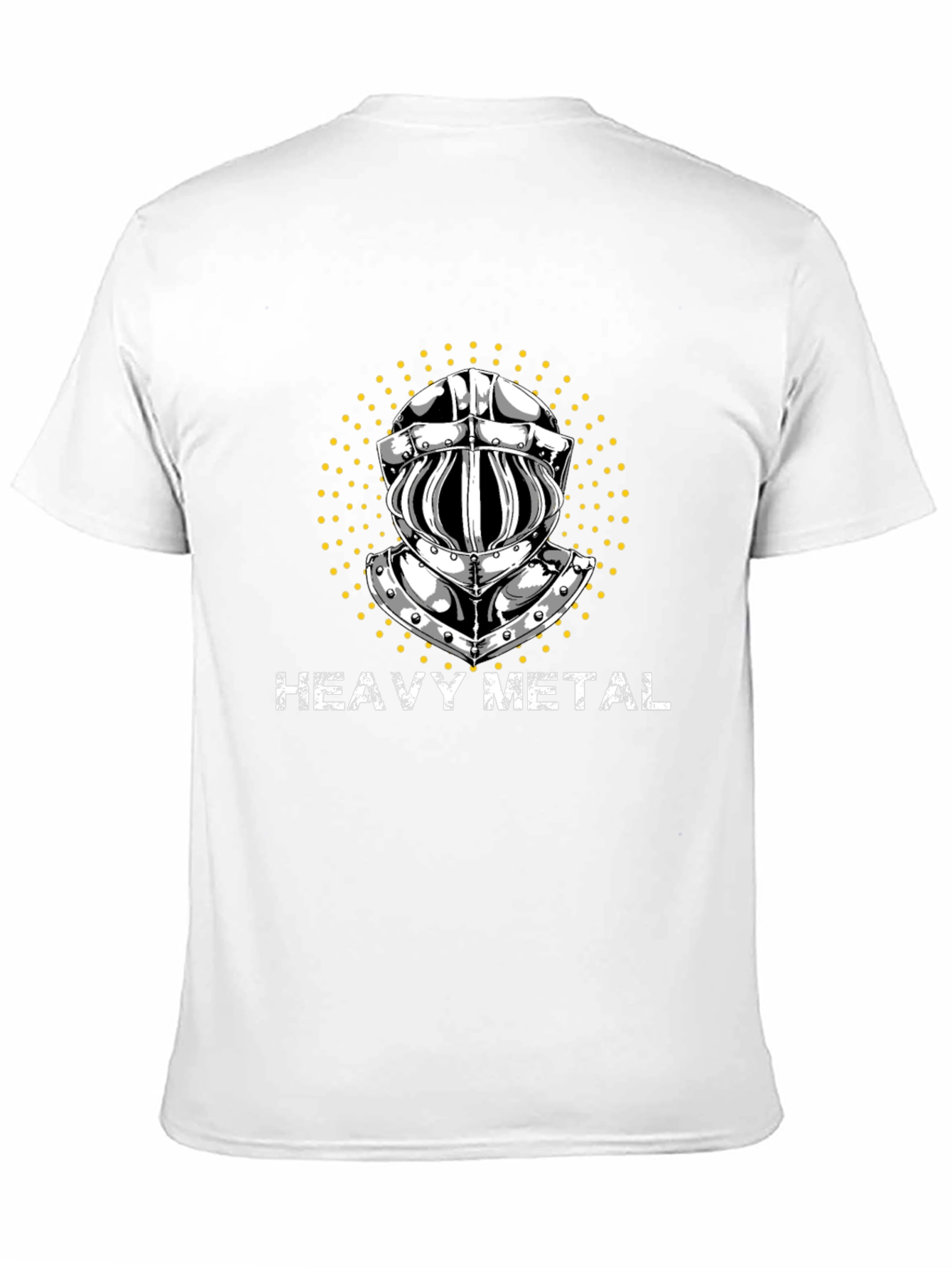 Heavy Metal Knight T-Shirt - Black Graphic Tee