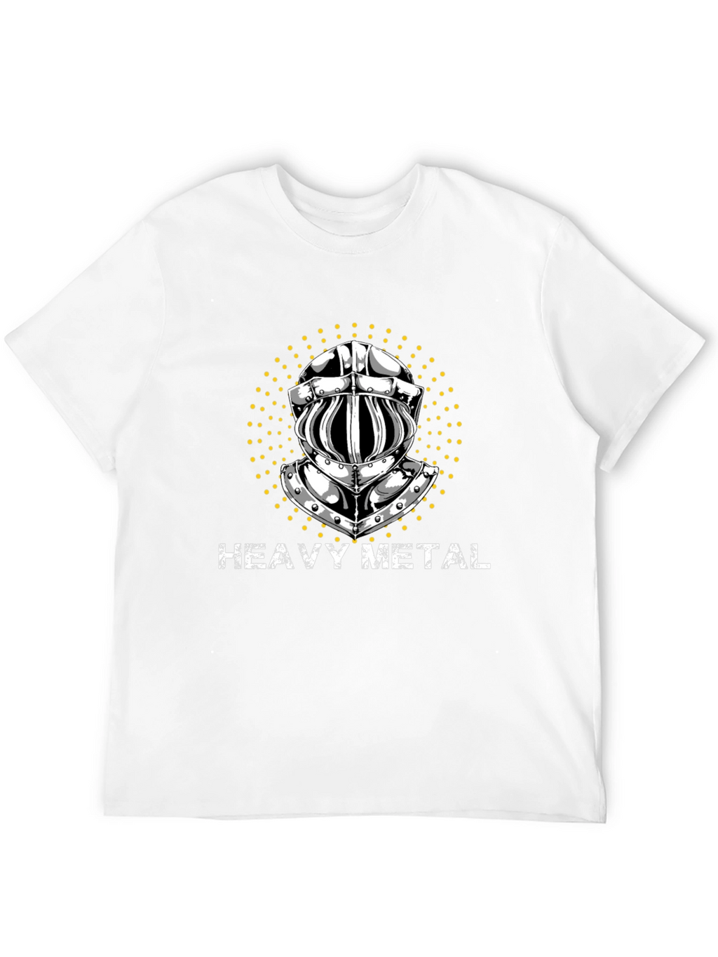 Heavy Metal Knight T-Shirt - Black Graphic Tee