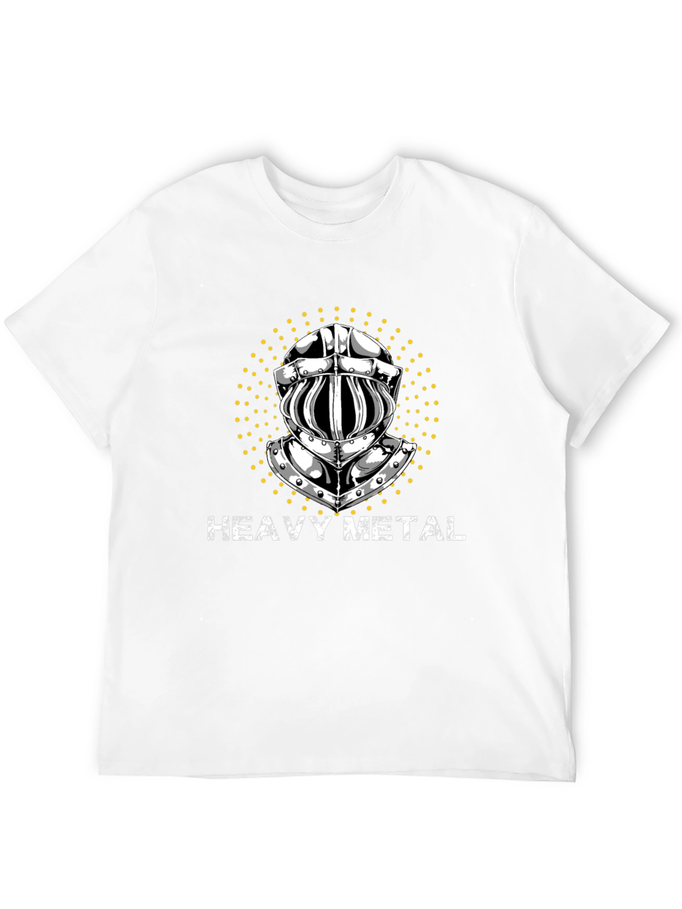 Heavy Metal Knight T-Shirt - Black Graphic Tee