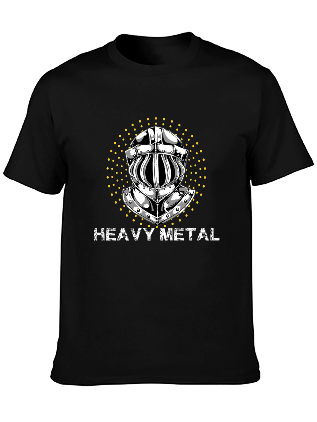 Heavy Metal Knight T-Shirt - Black Graphic Tee