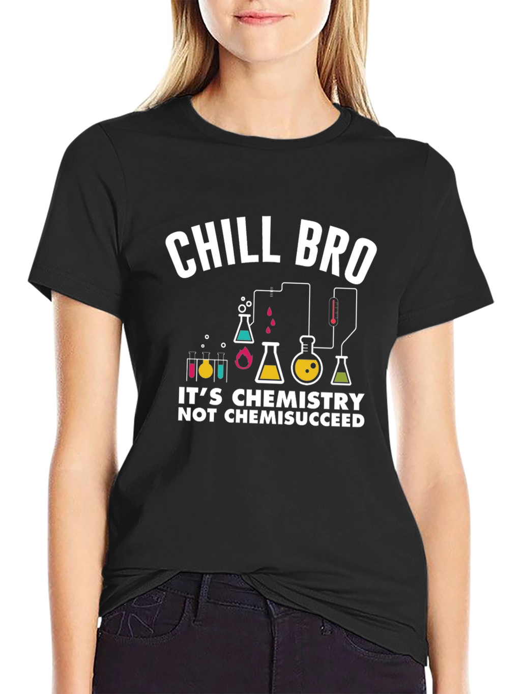 Chill Bro Chemistry Graphic T-Shirt