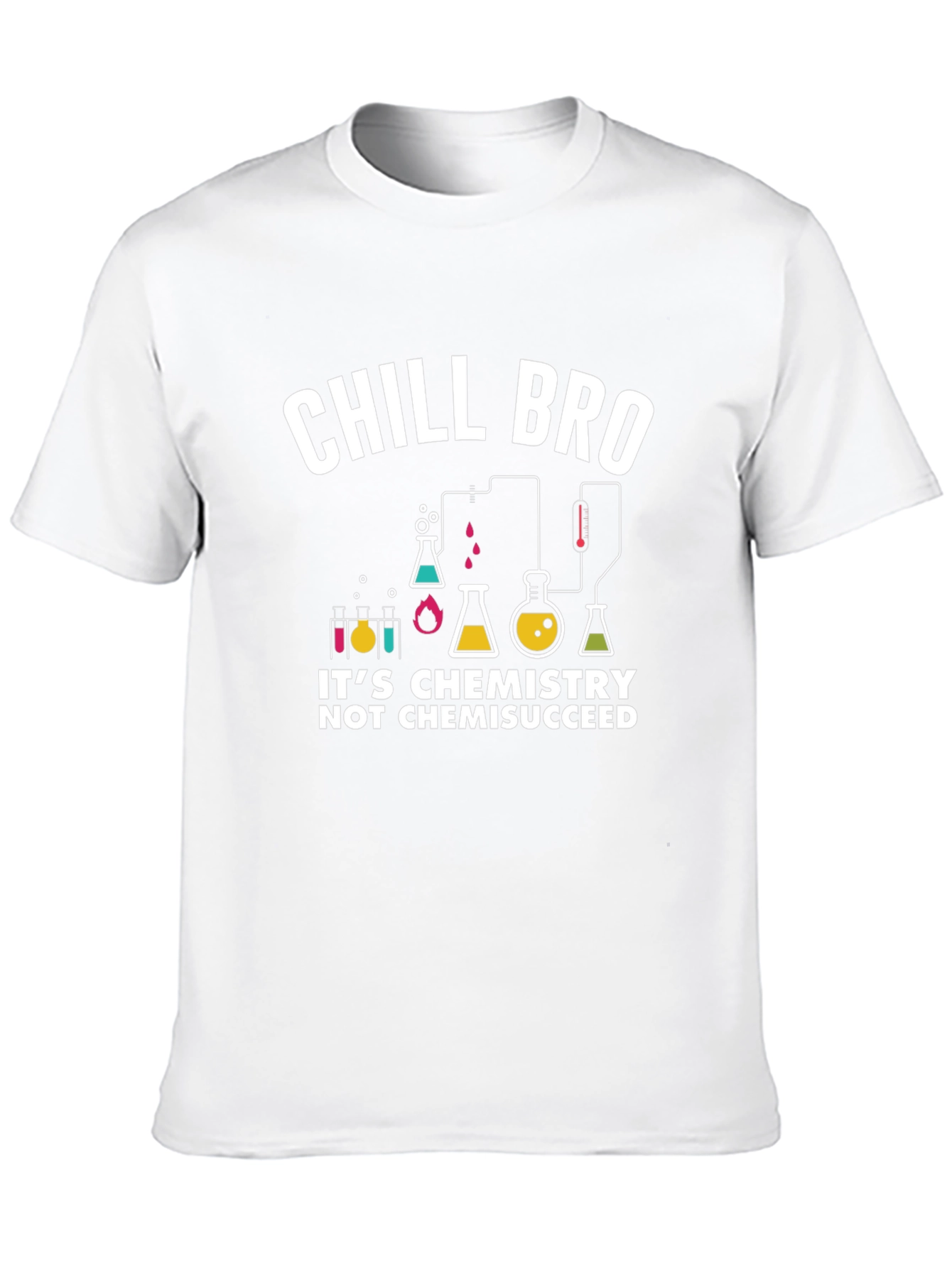 Chill Bro Chemistry Graphic T-Shirt
