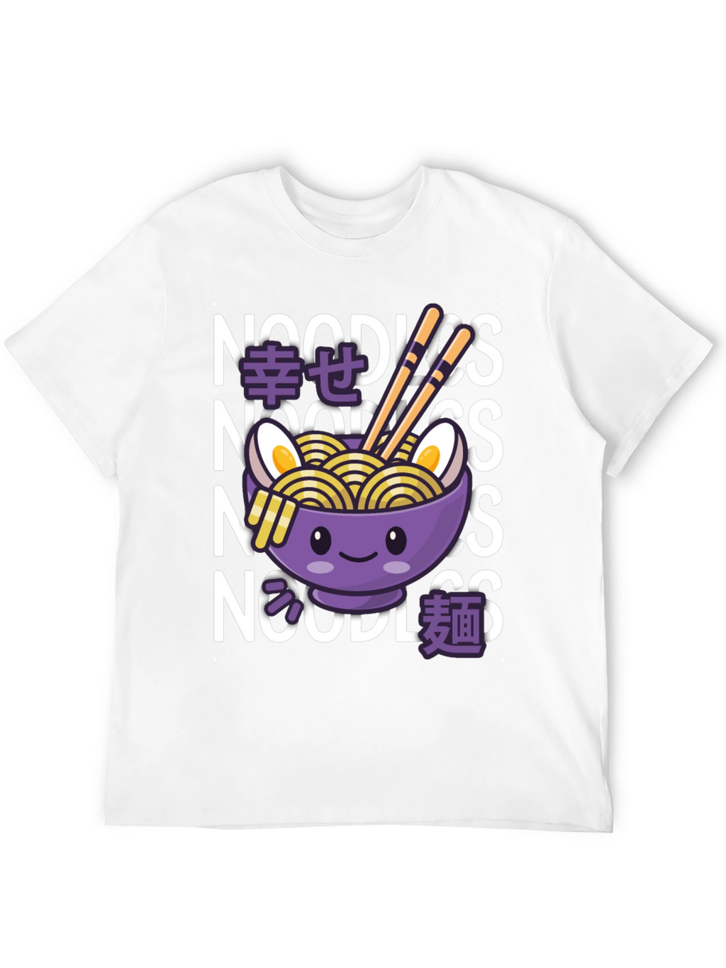 Kawaii Ramen Noodles Graphic Tee