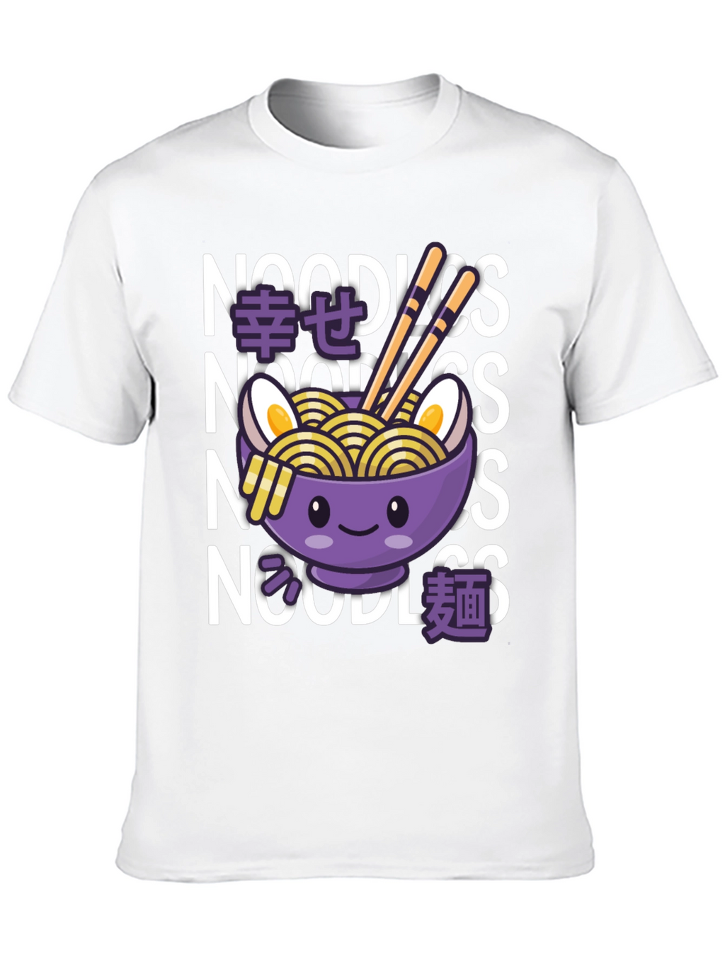 Kawaii Ramen Noodles Graphic Tee