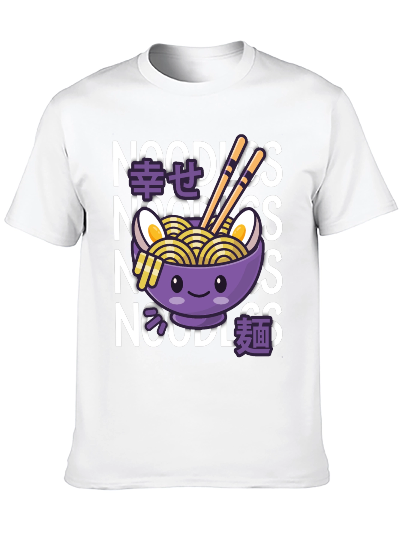 Kawaii Ramen Noodles Graphic Tee