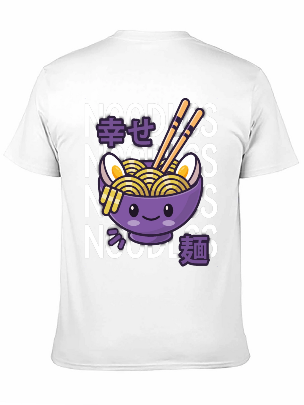 Kawaii Ramen Noodles Graphic Tee