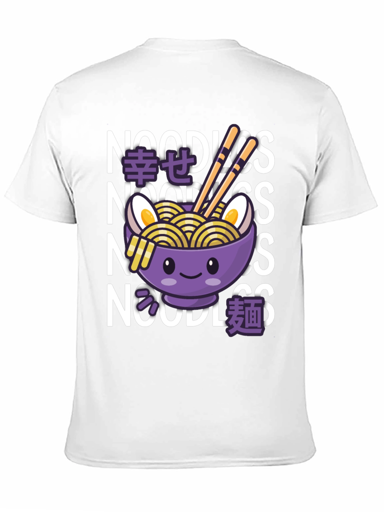 Kawaii Ramen Noodles Graphic Tee