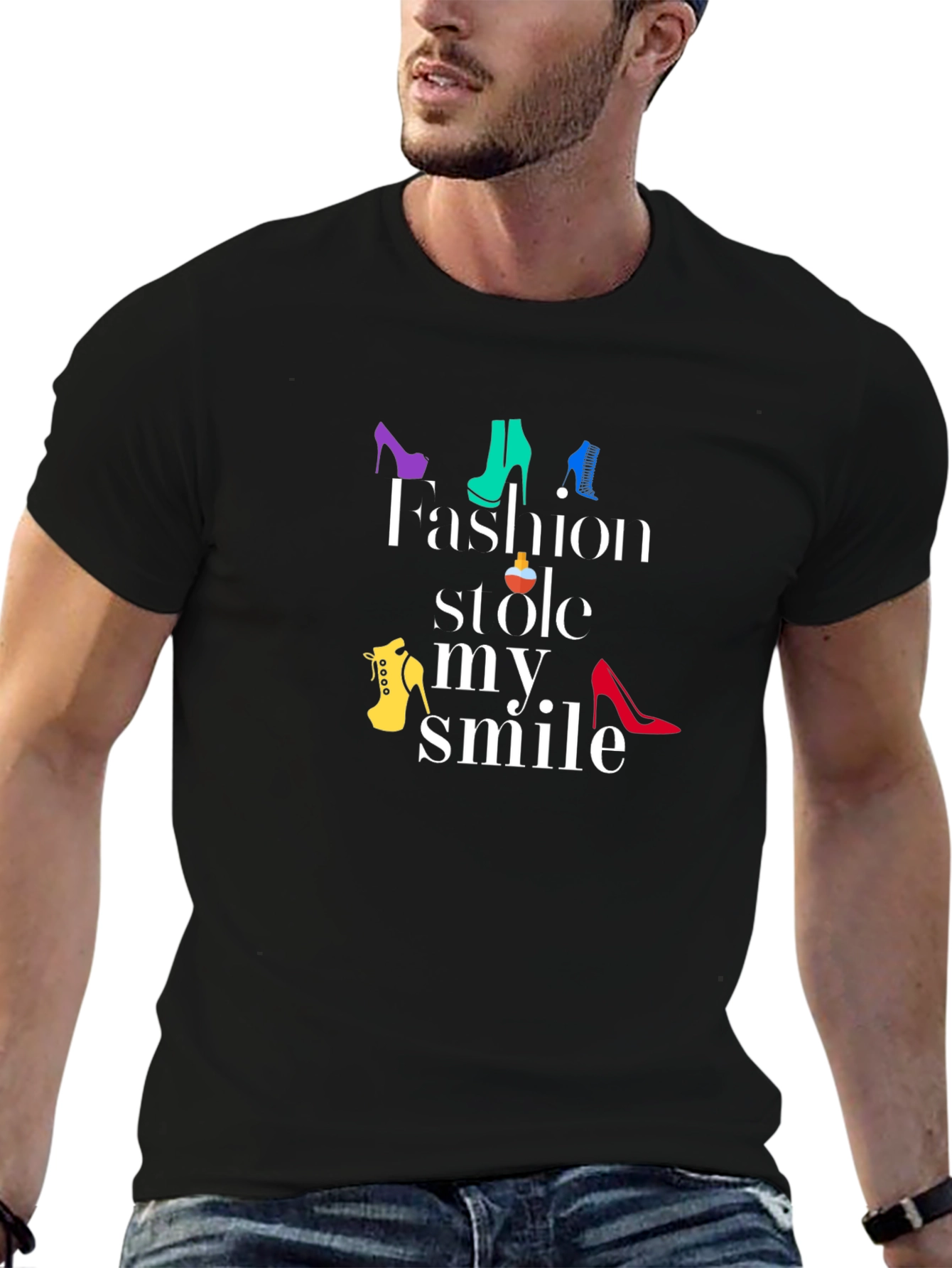 Fashion Stole My Smile T-Shirt