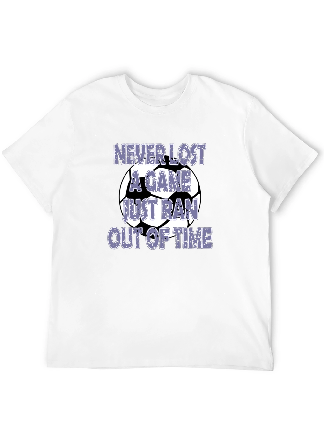 Funny Soccer T-Shirt - Never Lost a Game