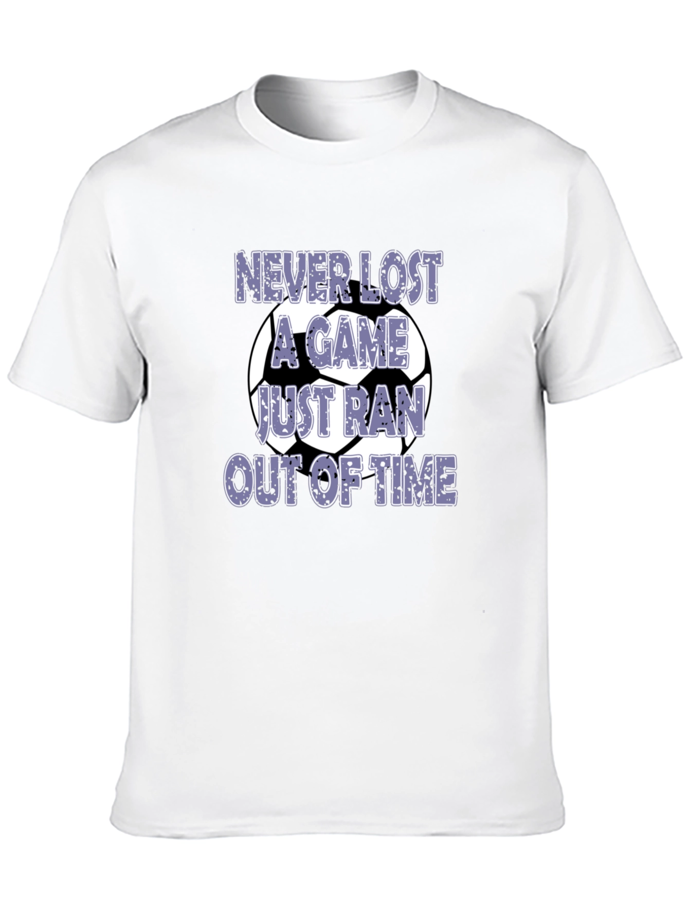 Funny Soccer T-Shirt - Never Lost a Game