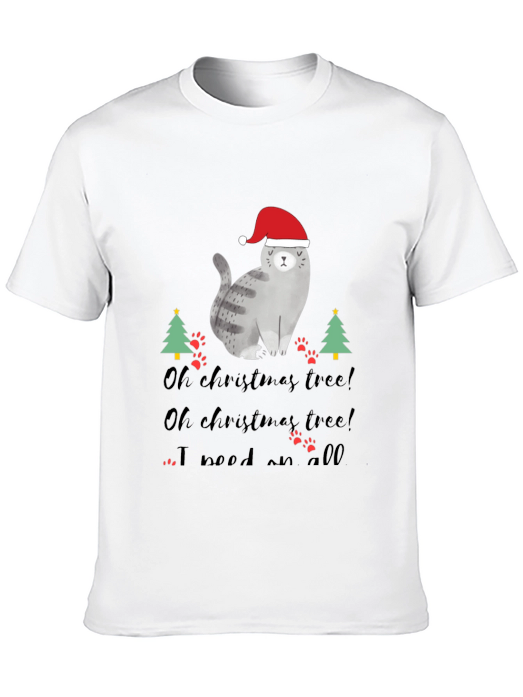 Christmas Cat T-Shirt