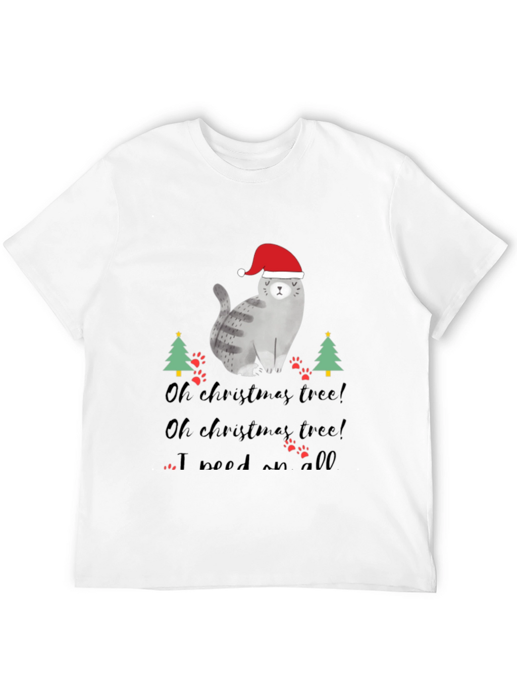 Christmas Cat T-Shirt