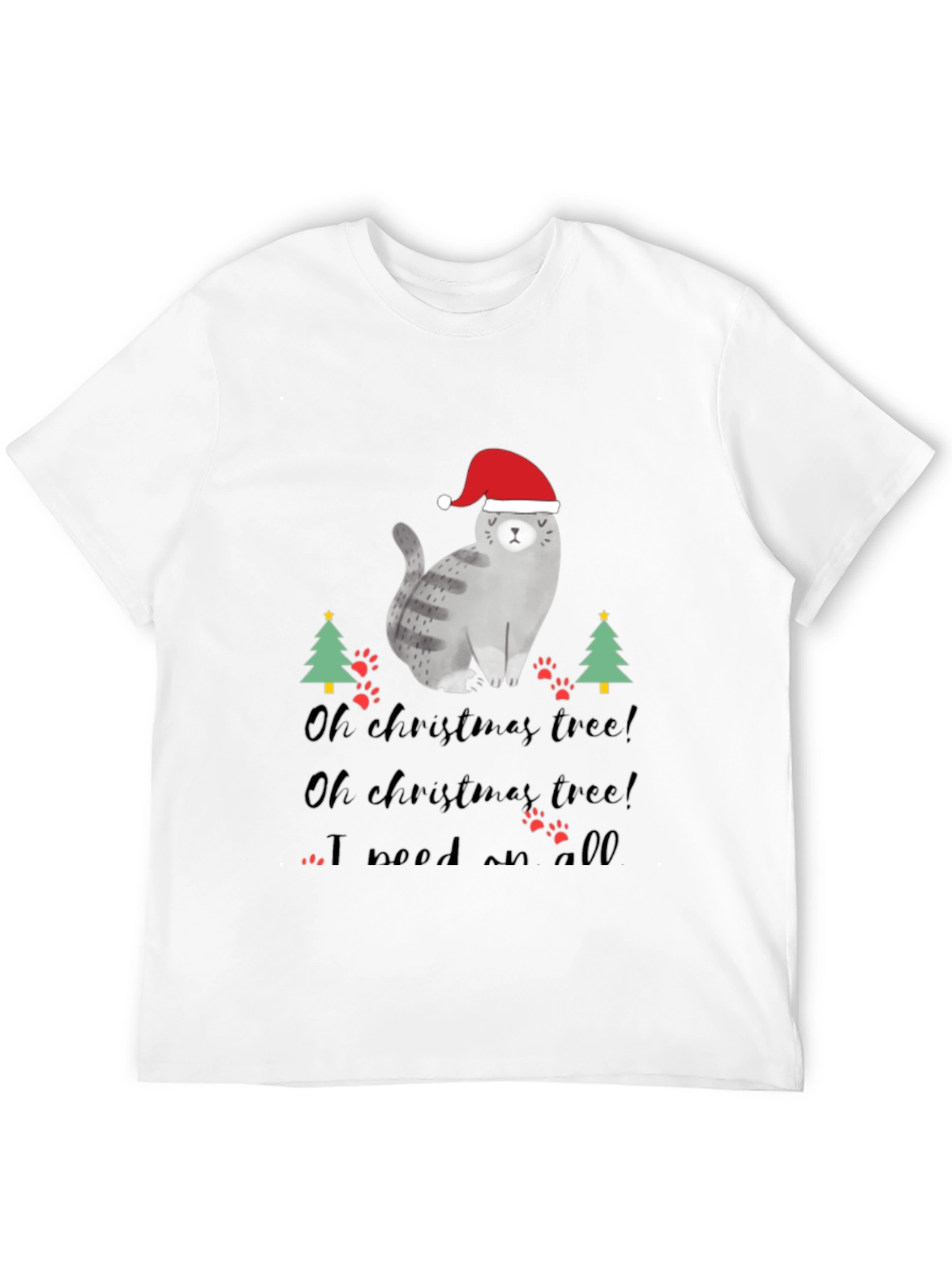 Christmas Cat T-Shirt