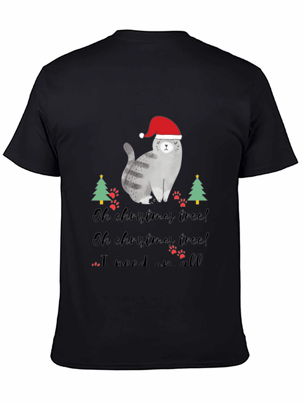 Christmas Cat T-Shirt