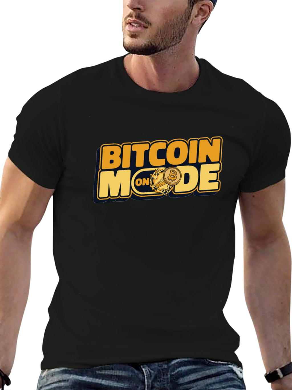 Bitcoin Mode On Graphic Tee