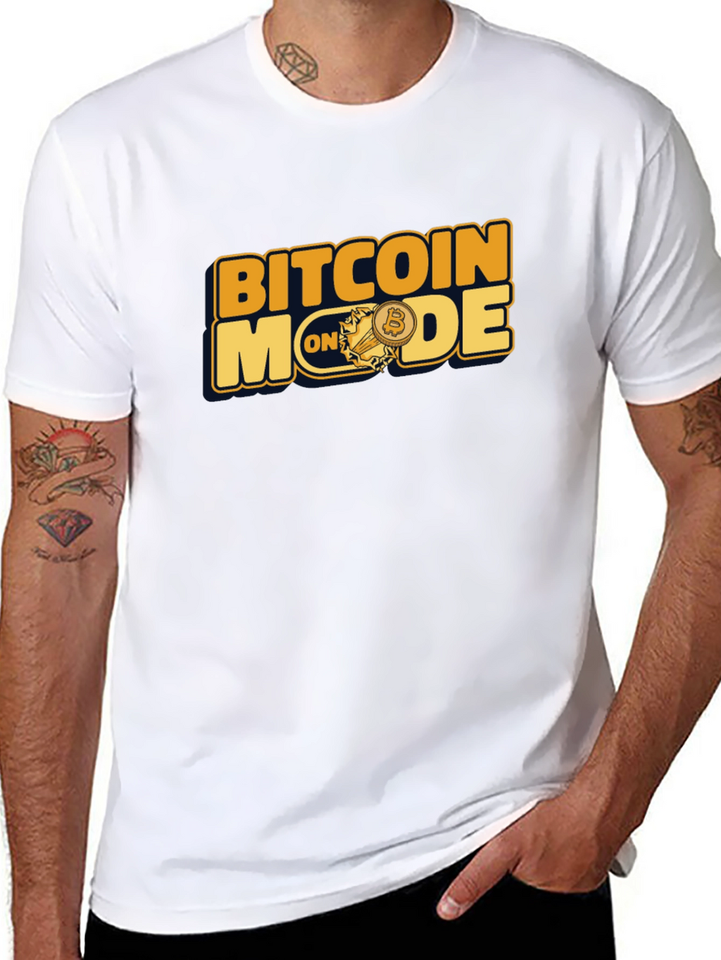 Bitcoin Mode On Graphic Tee