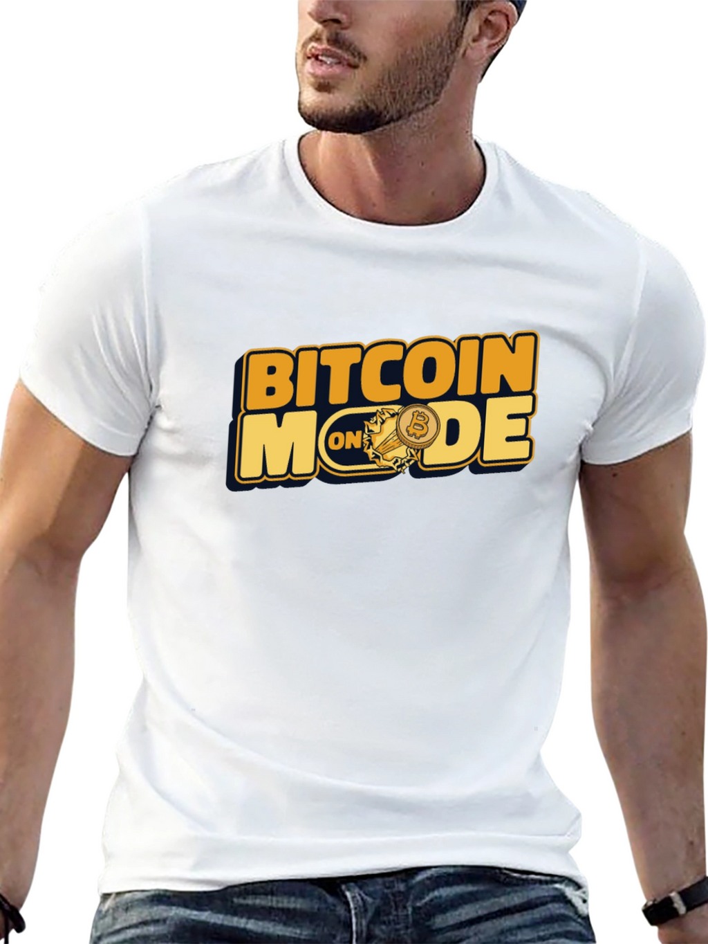 Bitcoin Mode On Graphic Tee