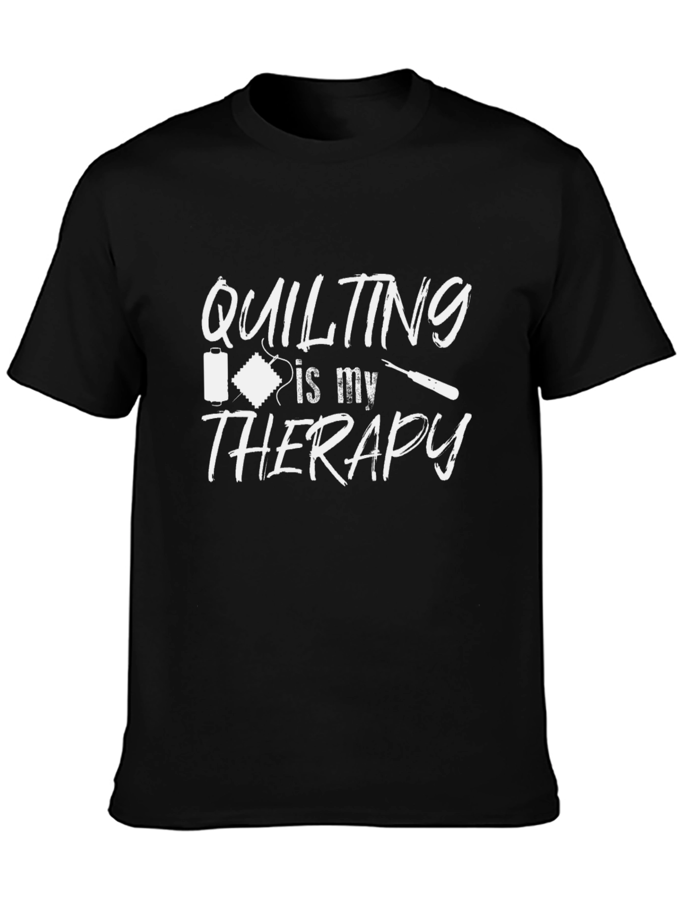 Quilting is My Therapy Graphic Tee