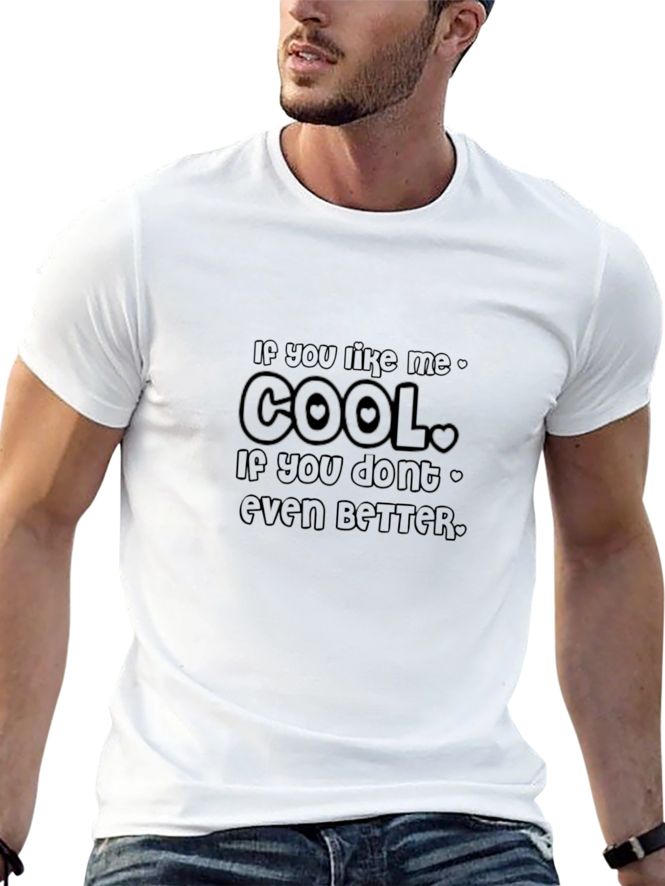 Cool Attitude Graphic T-Shirt