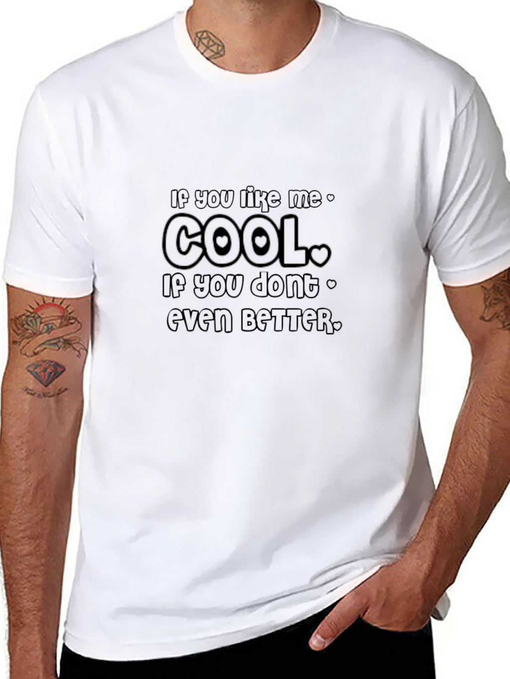 Cool Attitude Graphic T-Shirt