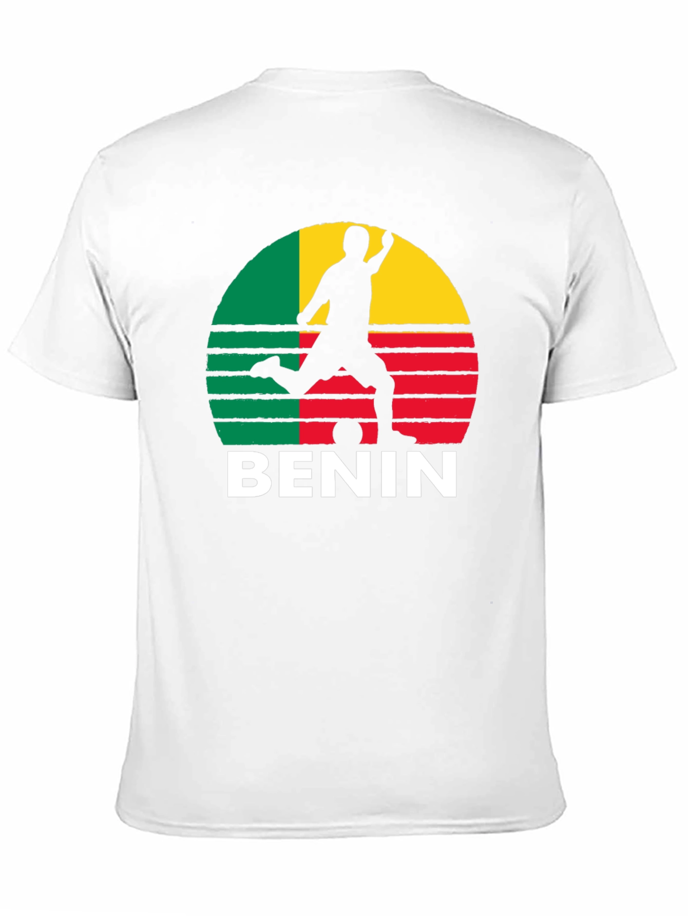 Benin Flag Soccer T-Shirt