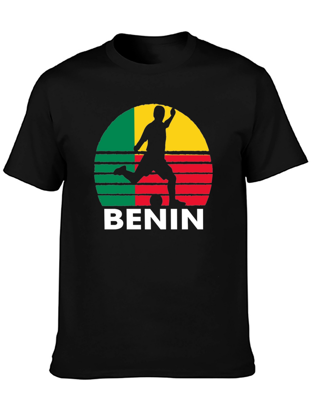 Benin Flag Soccer T-Shirt