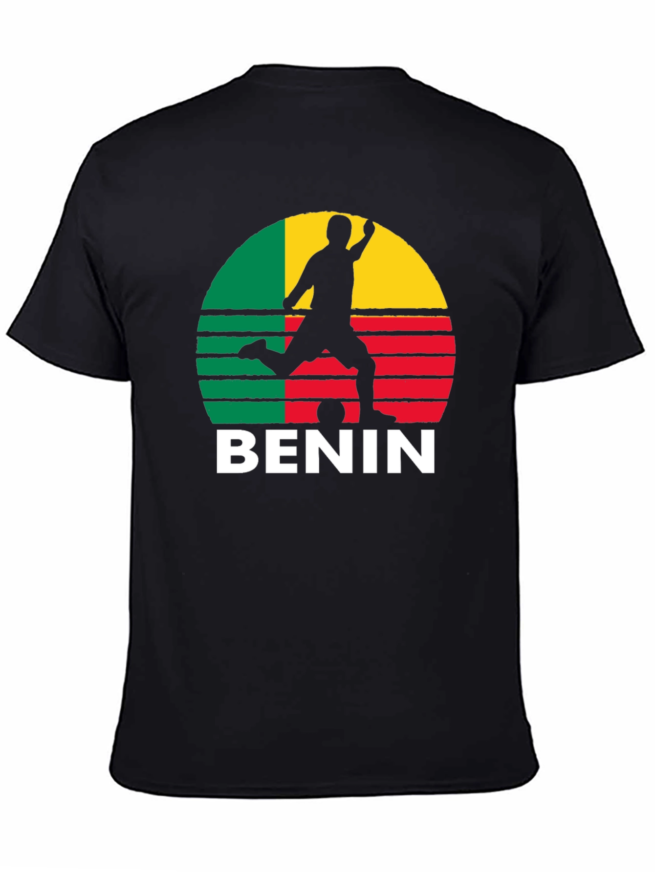 Benin Flag Soccer T-Shirt