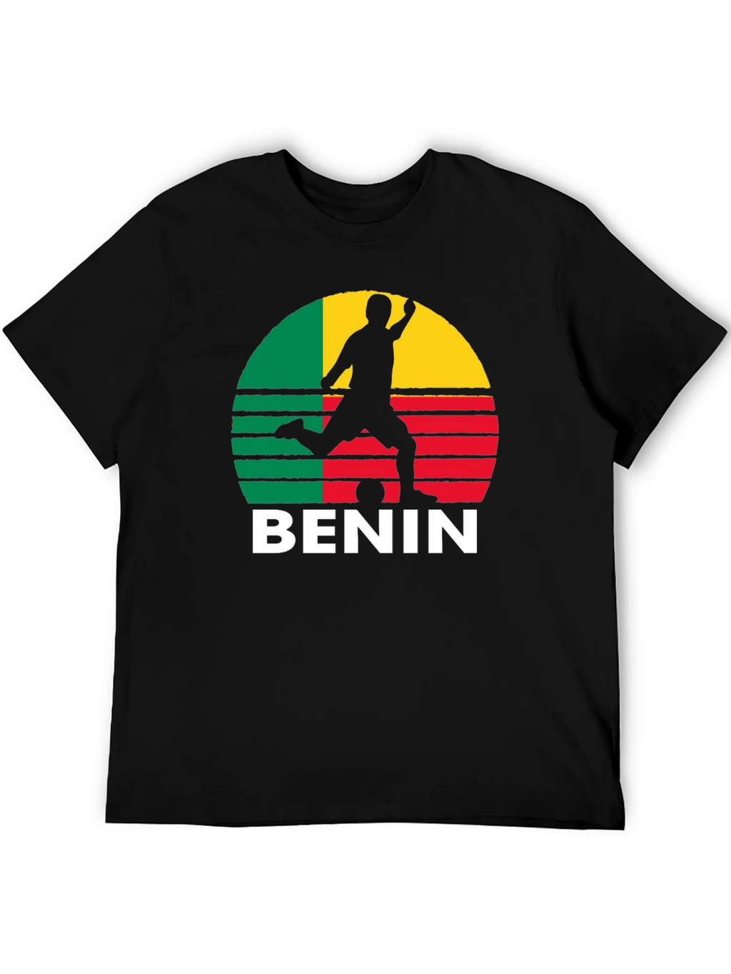 Benin Flag Soccer T-Shirt