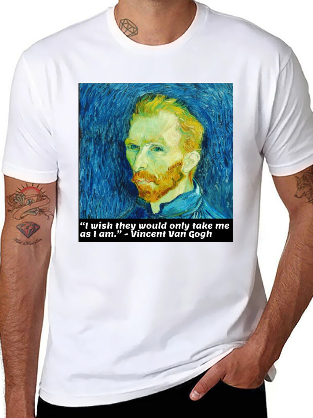 Van Gogh Quote T-Shirt - Art Lover Tee