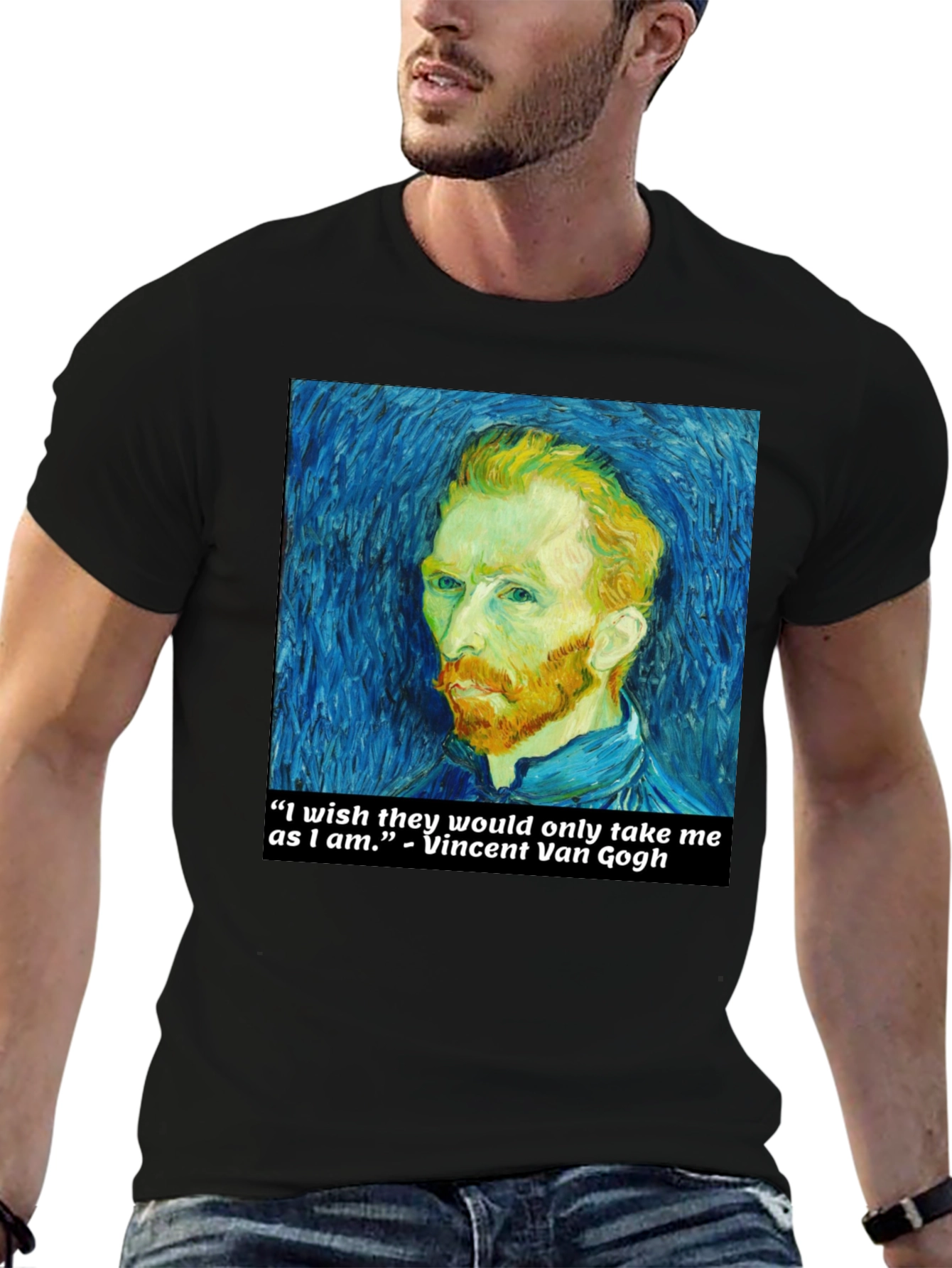 Van Gogh Quote T-Shirt - Art Lover Tee