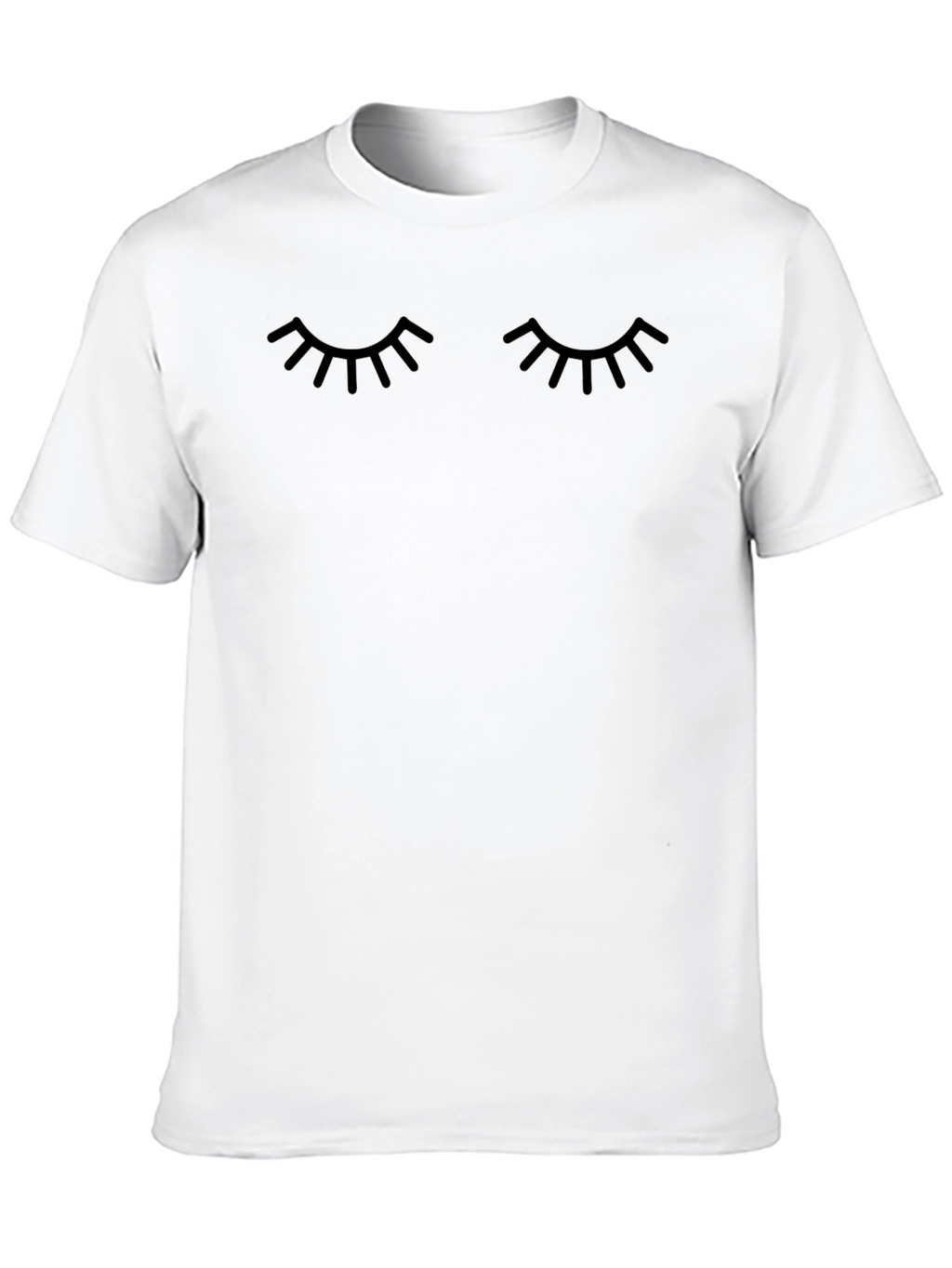 Eyelash Graphic Tee - Stylish & Comfy