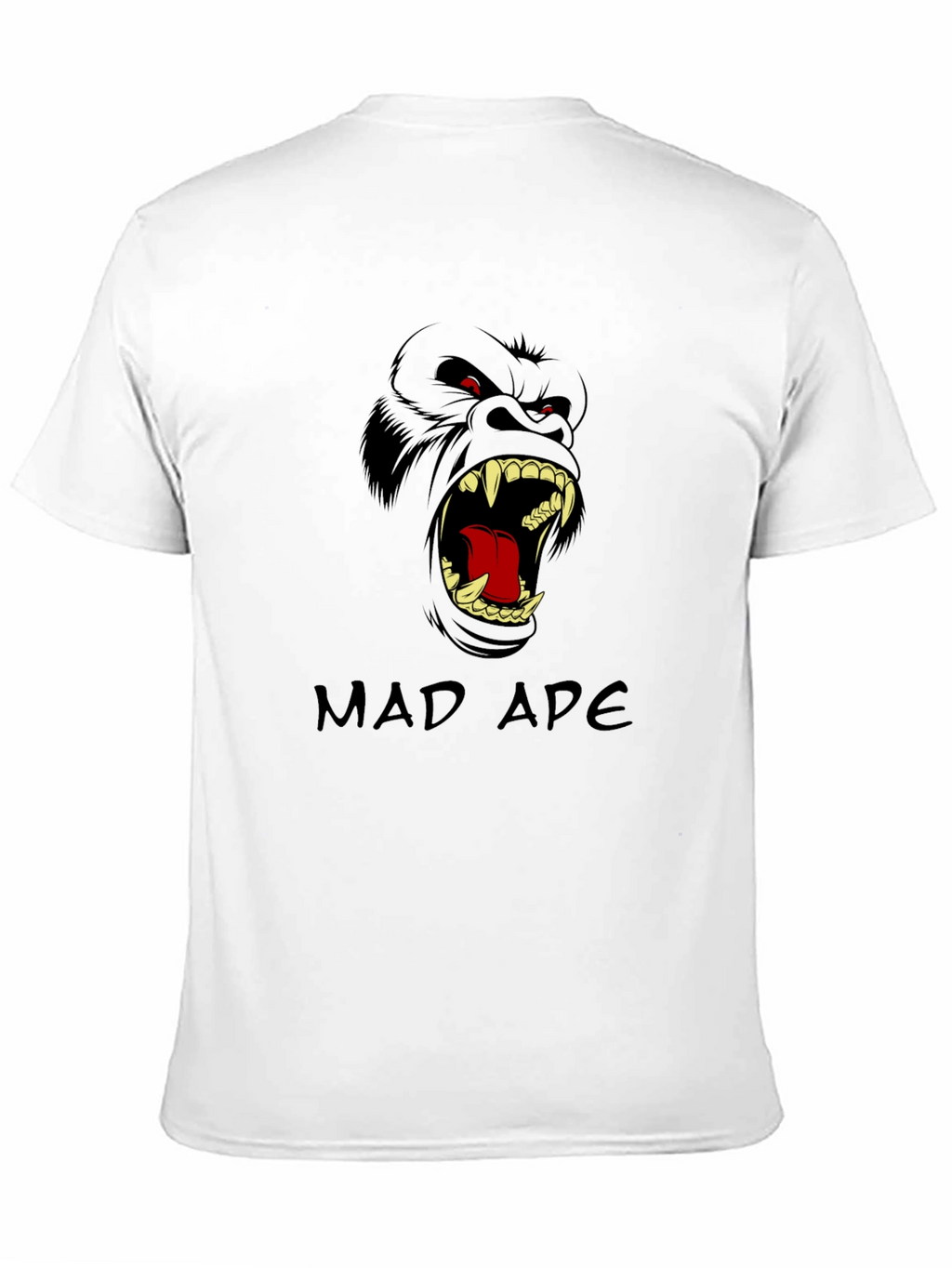 Mad Ape Graphic T-Shirt - Black Cotton Tee