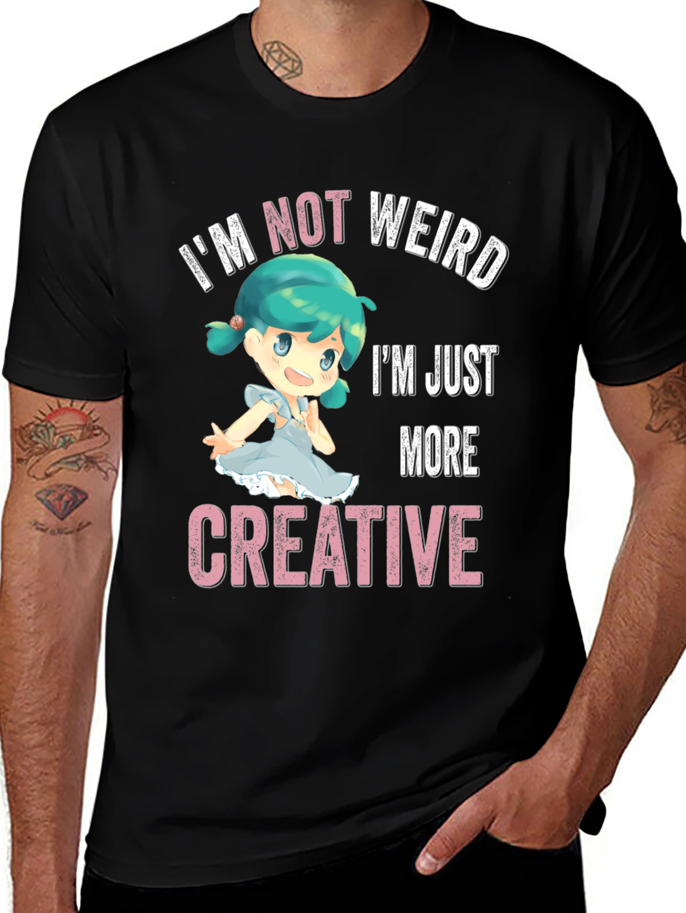 Im Not Weird Im Creative T-Shirt