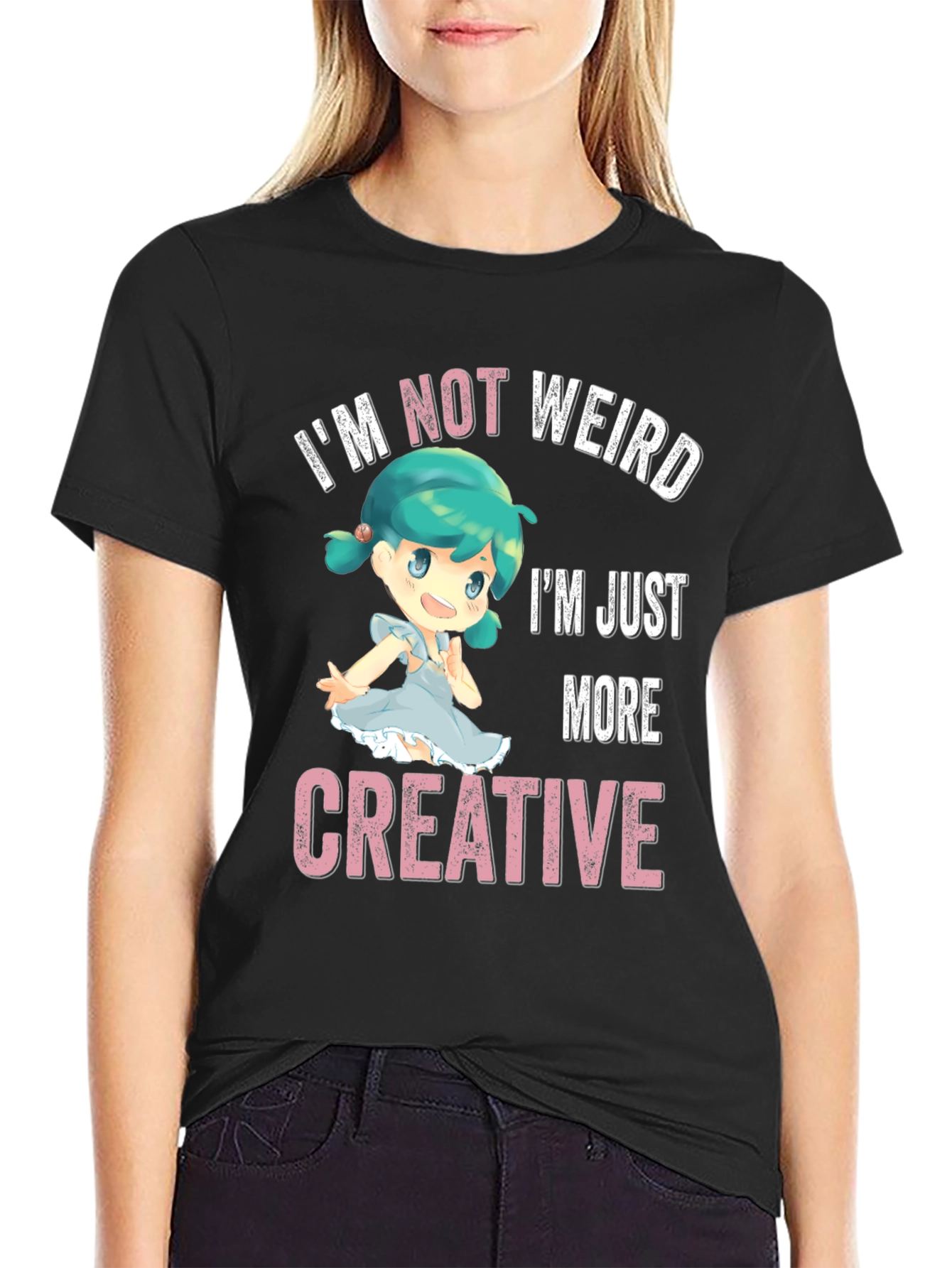 Im Not Weird Im Creative T-Shirt