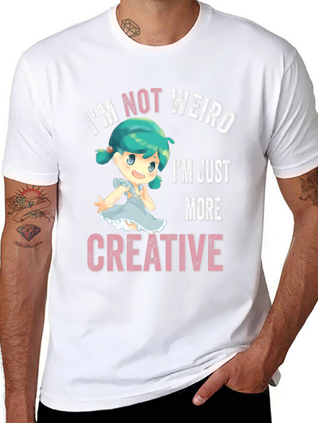 Im Not Weird Im Creative T-Shirt